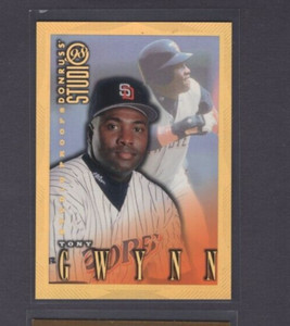1998 DONRUSS STUDIO GOLD PRESS PROOF PARALLEL #61 TONY GWYNN HOF SP #/300