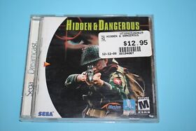 Hidden & Dangerous (Sega Dreamcast) 2000 Complete In Box -tested