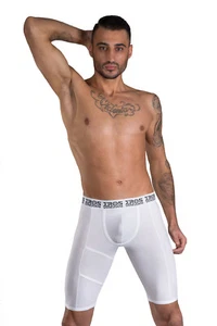 EROS VENEZIANI Herren Lang Pant Push Up 7351E weiß - Picture 1 of 2