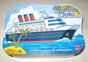 [RAR] CARIBBEAN CRUISE DOMINO Spiel, 2004, Fundex, NEAR MINT in Dose! - Bild 1 von 4