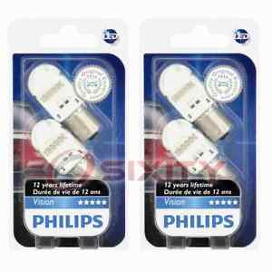 2 pc Philips Rear Turn Signal Light Bulbs for Subaru Brat DL FE Forester GF tw