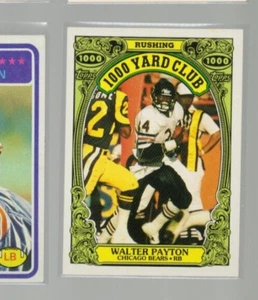 1986 Topps 1000 Yard Club Set-Break # 3 Walter Payton - Picture 1 of 2