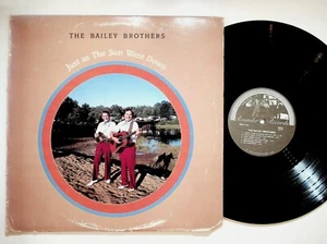 Bailey Brothers Just As The Sun Went Down LP Rounder Bluegrass Gospel 0056 - Picture 1 of 2