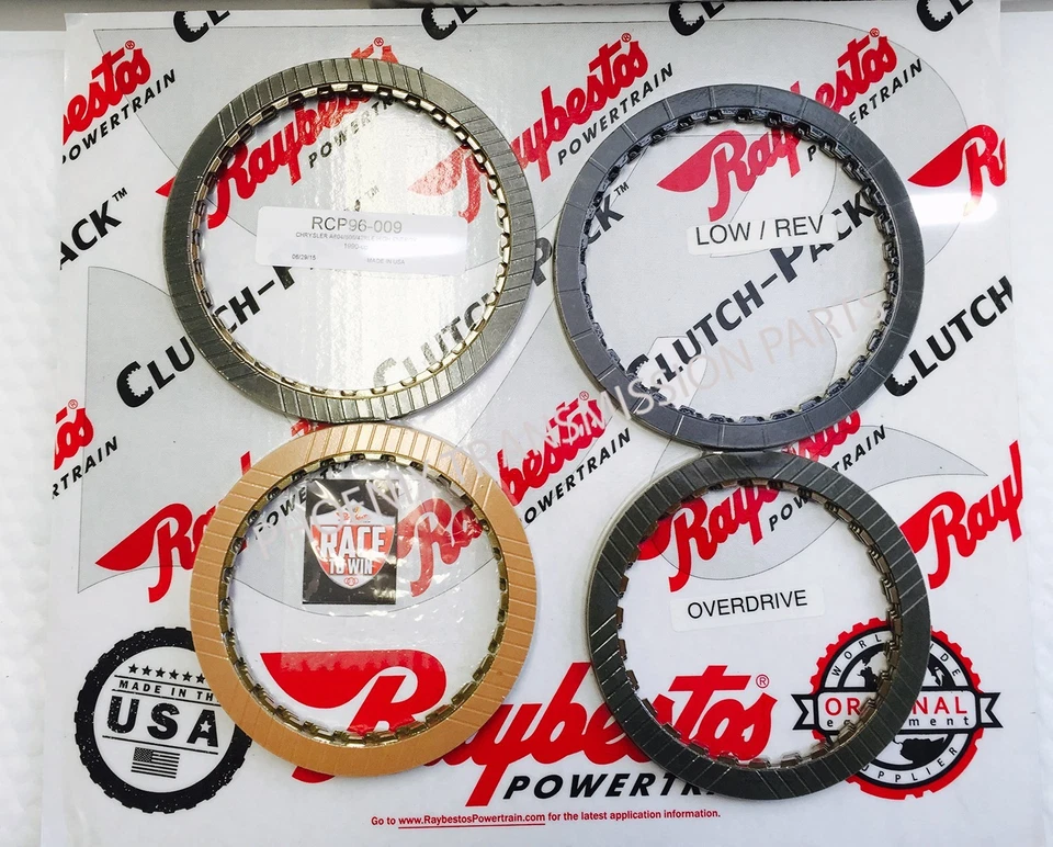 Комплект для восстановления пластины муфты коробки передач A604 40TE 41TE A606 42RLE Raybestos - Изображение 1 из 1