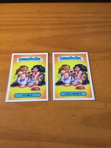 2017 Topps Garbage Pail Kids Pitbull Cards 5A 5B Battle Of The Bands - Picture 1 of 2