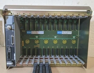 Allen-Bradley 1771-A3B1 b 12 Slot I/O Chassis + PLC-5/30 Programmable Controller - Picture 1 of 2