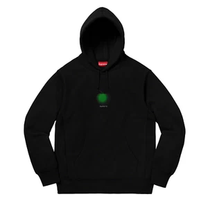 NWT Supreme Retro 1997 Apple Logo Hoodie Men's Sweatshirt Black M SS19 AUTHENTIC - Bild 1 von 5