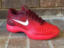 7.5 - Nike Zoom Cage 3 Tennis Team Red/Metallic Silver [918199-602]