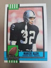 1990 Topps Football Card #289 Marcus Allen