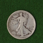 1916+WALKING+LIBERTY+HALF+DOLLAR%2C+RARE+KEY+DATE%2C+SILVER