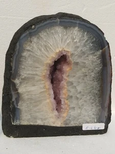 9.25" Tall Amethyst Druzy Crystal Geode Cluster Cathedral - 18 lbs. 10oz. - Picture 1 of 6