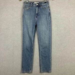 Country Road Jeans Womens 6 W26xL26 Blue Denim Australian Cotton High Rise - Picture 1 of 11