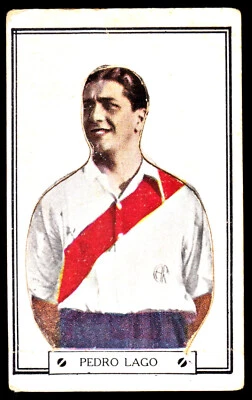 Tarjeta River Plate ultra rara de Pedro Lago #18 para la nobleza 1935 Foto 1 de 2