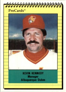 1991 Albuquerque Dukes ProCards #1157 Kevin Kennedy MGR
