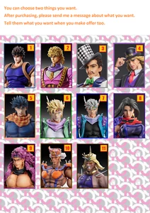 Medicos Super Action Statue JoJo's Bizarre Adventure Set Of 2 SAS - Picture 1 of 6