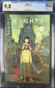 Nights #1 CGC 9.8 Image Comics 2023 Netflix Adapt Wyatt Kennedy Luigi Formisano - Imagen 1 de 2