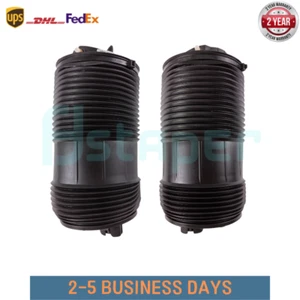 2x Muelles de suspensión neumática traseros izquierdo+derecho para Audi Q7 4MB 3.0TDI quattro 2015- - Imagen 1 de 5
