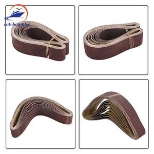 Sanding Belts Backed Mixed Grit Linisher Sander Bench Grinder 10× 50 × 686mm AU - Picture 1 of 9