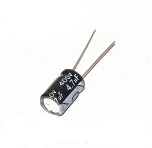 10PCS DIP Aluminum Electrolytic Capacitor 400V 4.7UF 8*12mm 4.7uf/400v - Picture 1 of 1