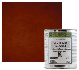 Schnelltrocknende Betonbeize - Profi - einfach zu bedienen 100-150 Quadratfuß bräunlichrot - Bild 1 von 3