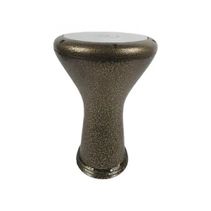 Doumbek Drum Darbuka, professioneller Aluminiumguss, bavly Musikmarke, 17 Zoll oliv. - Bild 1 von 10