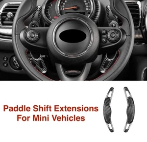 Mini Cooper S JCW One Clubman Steering Paddle Estensioni Fibra di Carbonio - Foto 1 di 6