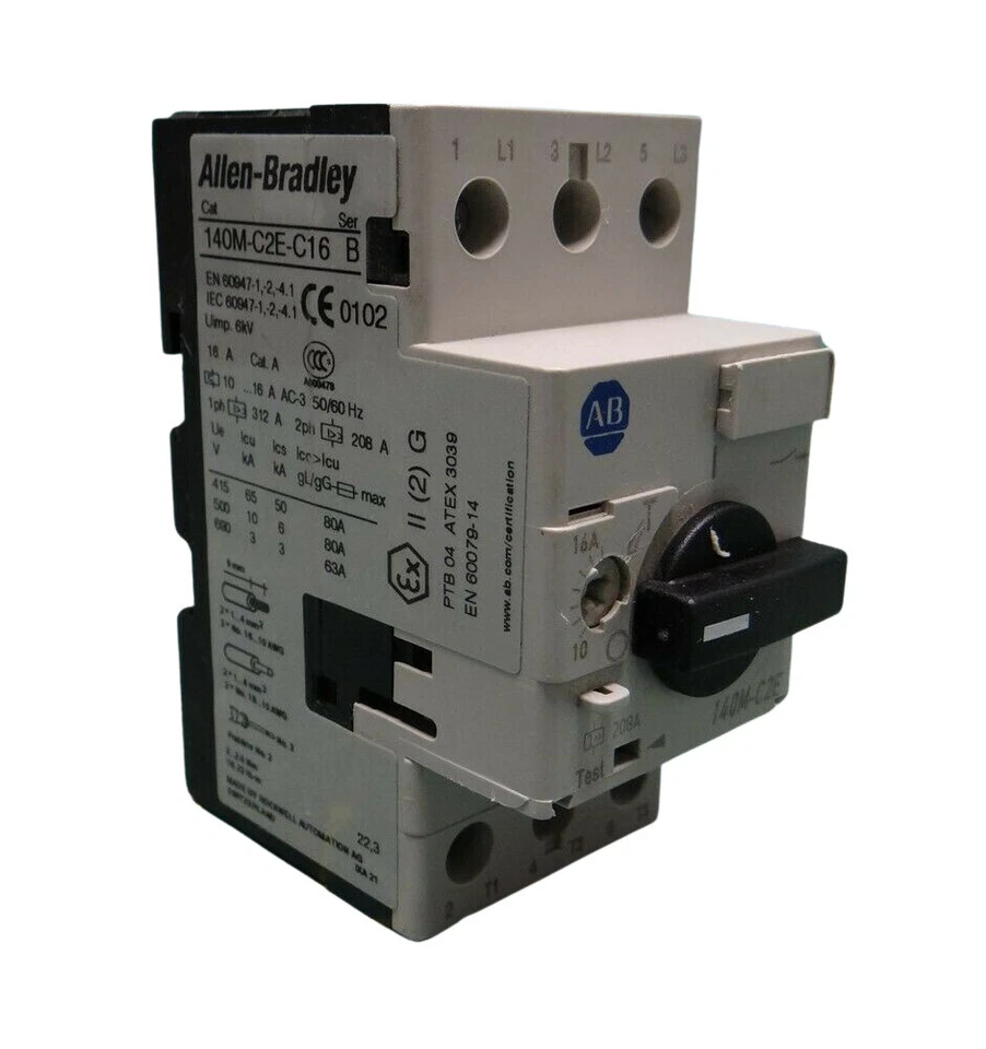 Allen Bradley 140M-C2E-C16 SER C 16A Motor Protector