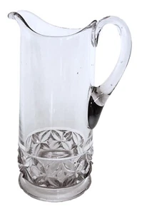 eapg Tankard PITCHER, Model Flint Glass Co, Findlay, OH, # 857 Spokane, 10"t - Picture 1 of 12