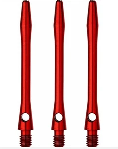 Winmau Eloxiertes Aluminium Dart Shafts/Stems kurz rot - Bild 1 von 1