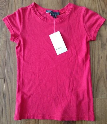 NWT Vince. Girl's Red S/S T-Shirt Sz 4 NEW WITH TAG - Image 1 of 2