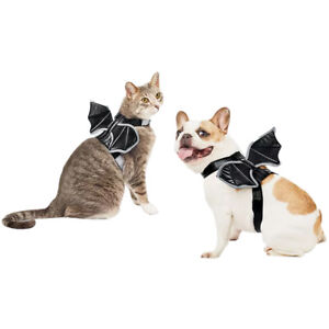 Hyde & EEK! Boutique Reflective Bat Wings Rider Dog & Cat Costume - XXS/XS