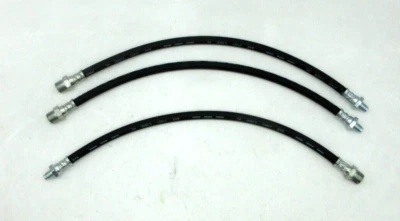 KIT 3 TUBI FRENI ANTERIORE E POSTERIORE FIAT TOPOLINO 500 C BELVEDERE Da 1951 -5 - Image 1 of 2