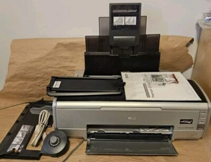Epson Stylus Photo R2400 Digital Photo Inkjet Printer W/ Cables + Some Ink READ! - Picture 1 of 5