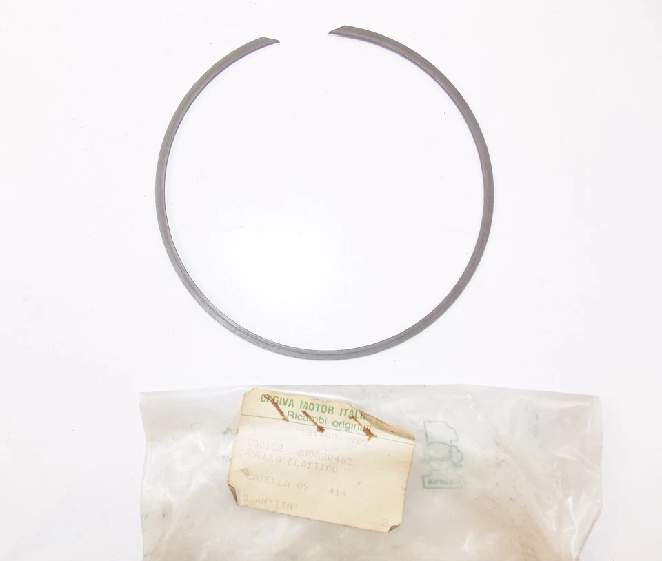 ANILLO DE SEGURIDAD NUEVO OEM CAGIVA 1980-1982 SST ALA VERDE BLU SX 250 350 800028462 Foto 1 de 1