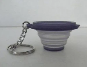 Tupperware Portachiavi Flatout Ciotola Miniatura Viola Flat Out Ciotola Nuovo - Foto 1 di 3