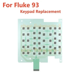 Membrana de placa de contacto con teclado Fluke 93 metros (reemplaza lámina) piezas NUEVO - Imagen 1 de 5