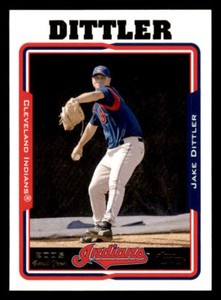 2005 Topps  #322 Jake Dittler Cleveland Indians