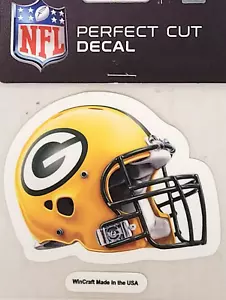NFL Green Bay Packers - 3.5" x 3" Perfect Cut Decal, New (Helmet) - Picture 1 of 4