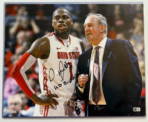 Deshaun Thomas Signed & Inscribed Ohio State Buckeyes 16x20 Photo Beckett COA - Picture 1 of 2