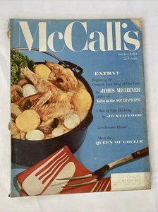 1953 October McCall’s Magazine What Kind Of Dinner I Want When Home (BM152) - Picture 1 of 3