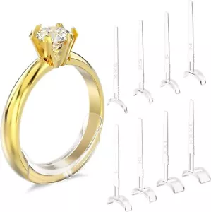 Ring Sizer Adjuster for Loose Rings, 16 Pack 8 Sizes Silicone Invisible Ring for - Picture 1 of 1