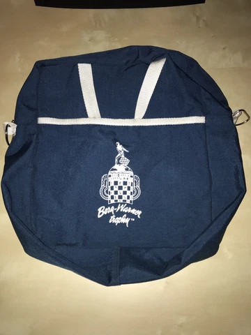 Indianapolis 500 Navy Blue Borg-Warner Trophy Tote Bag SGA Rare Cover