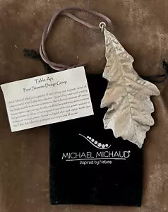Michael Michaud "Swamp White Oak / Quercus Bicolor" Ornament / Pendant ~ New - Picture 1 of 9
