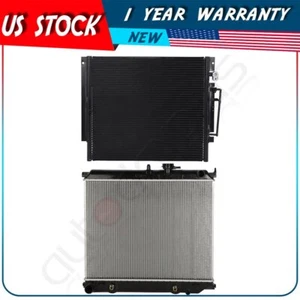 Radiator and AC Condenser Kit For 2004-2012 Chevrolet Colorado 2006 Isuzu i-350 - Picture 1 of 10
