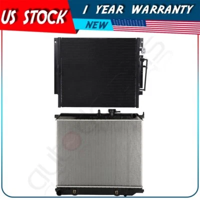 Kit de radiador y condensador de aire acondicionado para Chevrolet Colorado 2006 Isuzu i-350 2004-2012 Foto 1 de 4