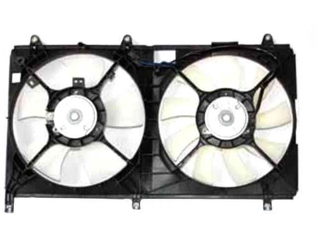 Conjunto de ventilador de radiador para Mitsubishi Galant 2004-2012 TYC 99648KPHK 2006 2005 Foto 1 de 2