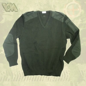ORIGINAL ARMEE PULLOVER KÄLTESCHUTZ SCHUTZ ANGELN JAGEN OUTDOOR SECURITY OLIV - Bild 1 von 1