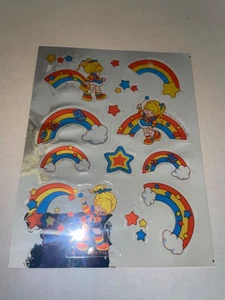 VINTAGE HALLMARK CARDS 1983 RAINBOW BRITE RAZZLE DAZZLE FOIL STICKERS - Picture 1 of 5