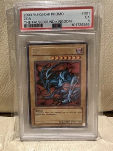 Yu-Gi-Oh! TCG Zoa Yu-Gi-Oh! The Falsebound Kingdom Promo Card TFK-001 PSA5 - Bild 1 von 2