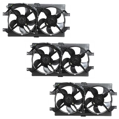 Комплект из 3 вентиляторов охлаждения в сборе для 300 Dodge Intrepid Chrysler 300M Concorde - Изображение 1 из 4